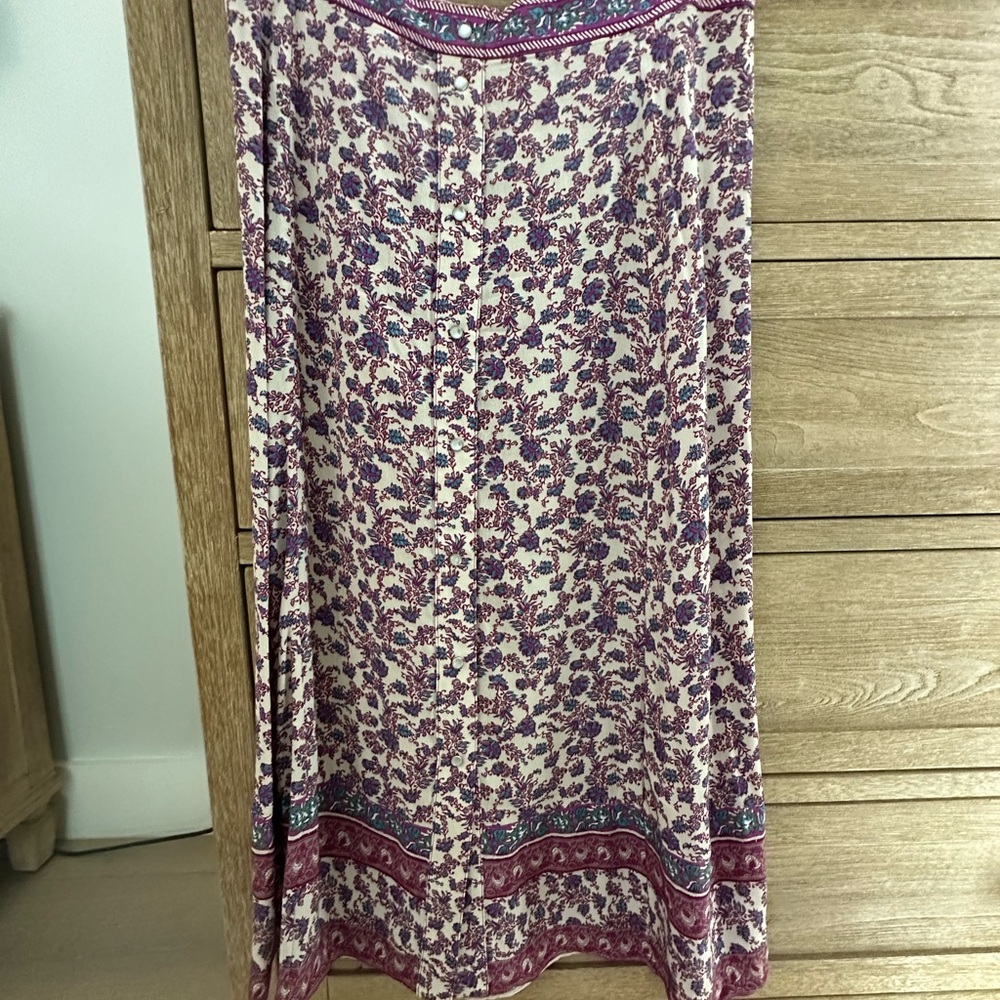 Sezane midi skirt